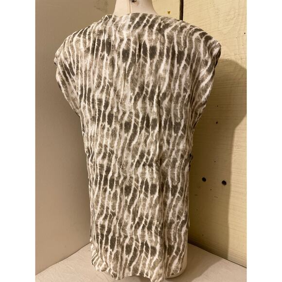 Tribal Women's Size Large Short Sleeve‎ Blouse Print Casual - Picture 3 of 6